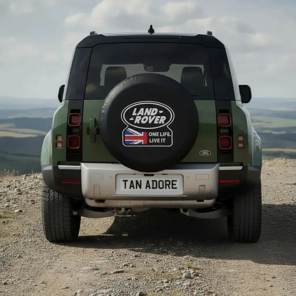 One Life, Live It Yazılı Land Rover Stepne Kılıfı